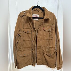 Levi's Men's Tan Military Field Jacket